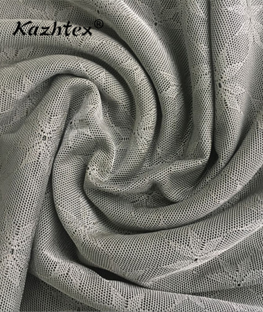 kazhtex江苏孕妇用电磁屏蔽银纤维提花网布定制SCN005