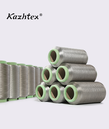 Conductivity EMF Shielding FDY Silver Fiber Filament  40D/70D/100D/140D